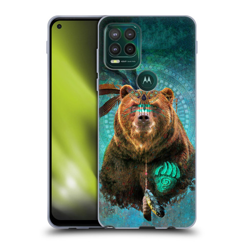 Jena DellaGrottaglia Animals Bear Soft Gel Case for Motorola Moto G Stylus 5G 2021