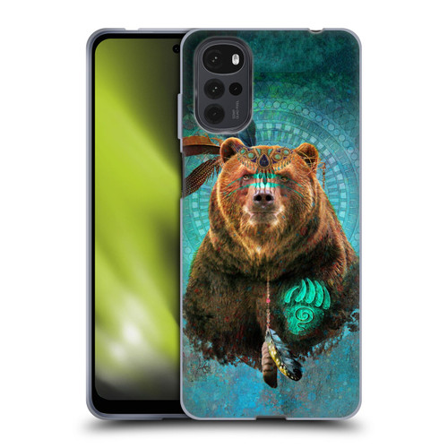 Jena DellaGrottaglia Animals Bear Soft Gel Case for Motorola Moto G22