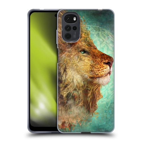 Jena DellaGrottaglia Animals Lion Soft Gel Case for Motorola Moto G22