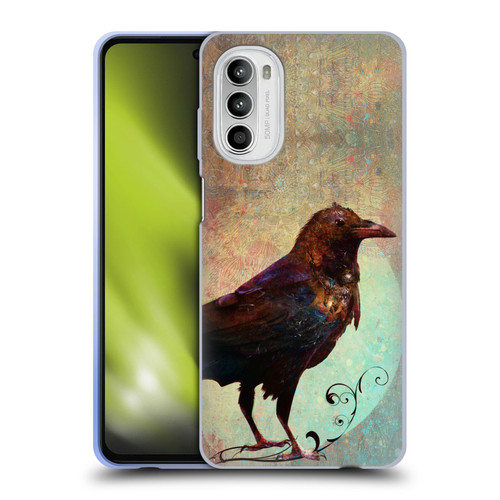 Jena DellaGrottaglia Animals Crow Soft Gel Case for Motorola Moto G52