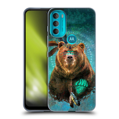 Jena DellaGrottaglia Animals Bear Soft Gel Case for Motorola Moto G71 5G