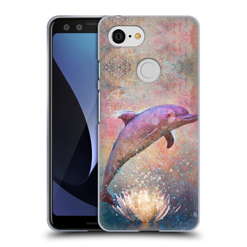 Jena DellaGrottaglia Animals Dolphin Soft Gel Case for Google Pixel 3