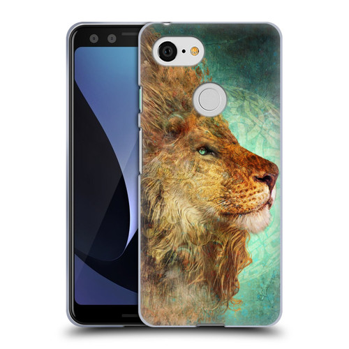 Jena DellaGrottaglia Animals Lion Soft Gel Case for Google Pixel 3
