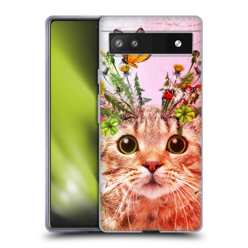 Jena DellaGrottaglia Animals Kitty Soft Gel Case for Google Pixel 6a