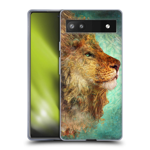 Jena DellaGrottaglia Animals Lion Soft Gel Case for Google Pixel 6a