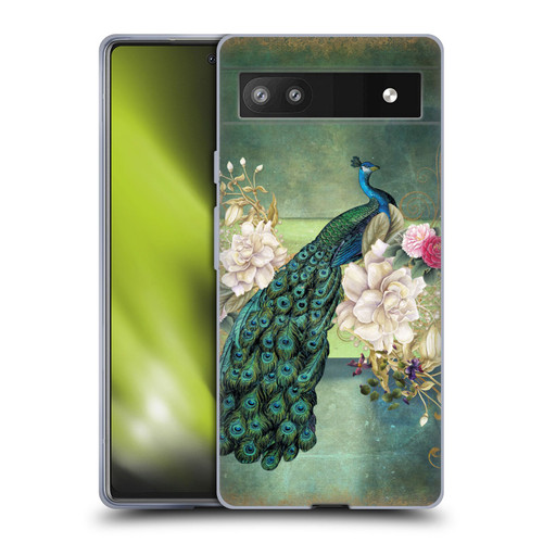 Jena DellaGrottaglia Animals Peacock Soft Gel Case for Google Pixel 6a