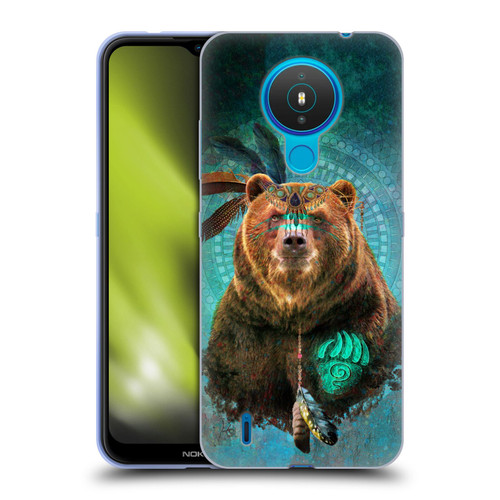 Jena DellaGrottaglia Animals Bear Soft Gel Case for Nokia 1.4
