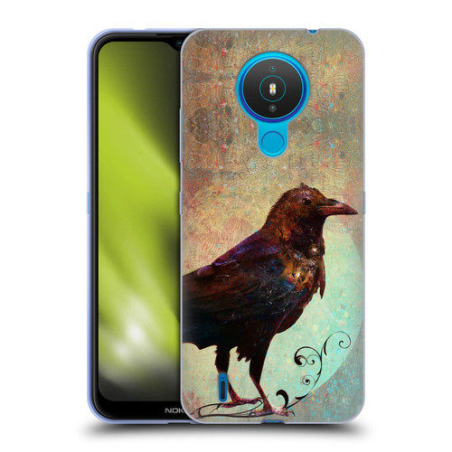 Jena DellaGrottaglia Animals Crow Soft Gel Case for Nokia 1.4