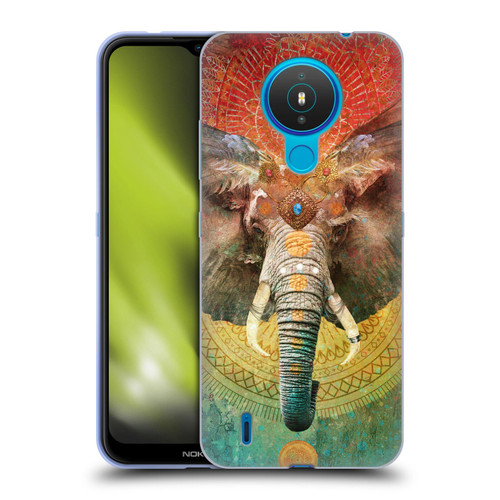Jena DellaGrottaglia Animals Elephant Soft Gel Case for Nokia 1.4