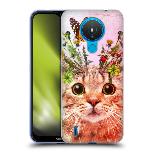 Jena DellaGrottaglia Animals Kitty Soft Gel Case for Nokia 1.4