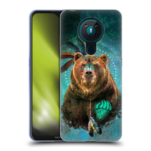 Jena DellaGrottaglia Animals Bear Soft Gel Case for Nokia 5.3