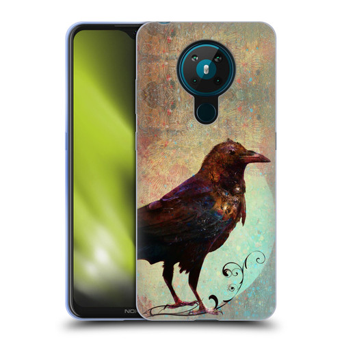 Jena DellaGrottaglia Animals Crow Soft Gel Case for Nokia 5.3