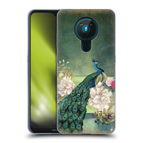 Jena DellaGrottaglia Animals Peacock Soft Gel Case for Nokia 5.3