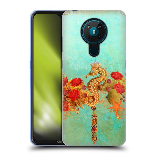 Jena DellaGrottaglia Animals Seahorse Soft Gel Case for Nokia 5.3