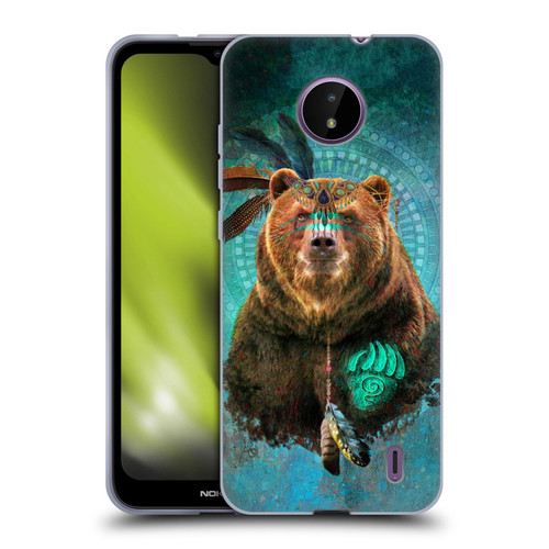 Jena DellaGrottaglia Animals Bear Soft Gel Case for Nokia C10 / C20