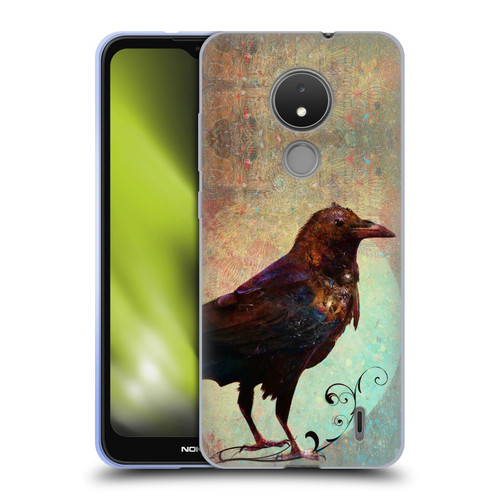 Jena DellaGrottaglia Animals Crow Soft Gel Case for Nokia C21