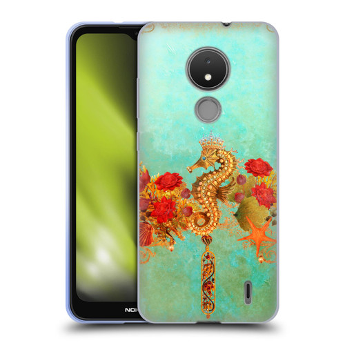 Jena DellaGrottaglia Animals Seahorse Soft Gel Case for Nokia C21