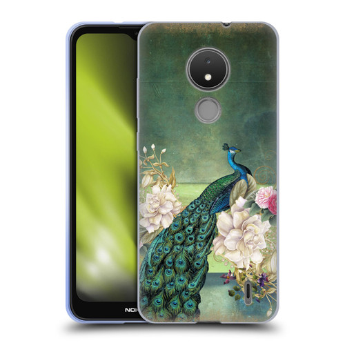 Jena DellaGrottaglia Animals Peacock Soft Gel Case for Nokia C21