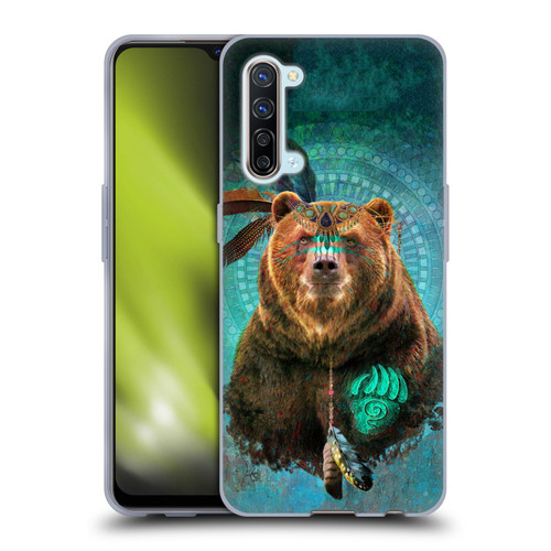 Jena DellaGrottaglia Animals Bear Soft Gel Case for OPPO Find X2 Lite 5G
