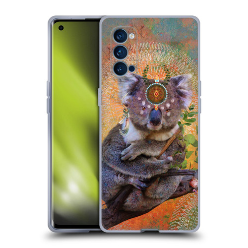 Jena DellaGrottaglia Animals Koala Soft Gel Case for OPPO Reno 4 Pro 5G