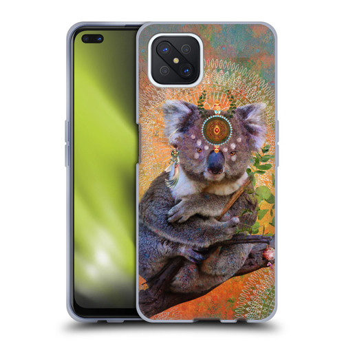 Jena DellaGrottaglia Animals Koala Soft Gel Case for OPPO Reno4 Z 5G