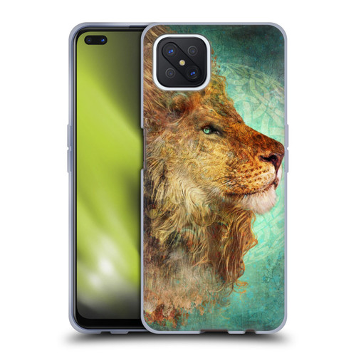 Jena DellaGrottaglia Animals Lion Soft Gel Case for OPPO Reno4 Z 5G