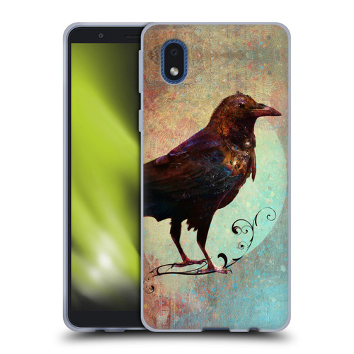 Jena DellaGrottaglia Animals Crow Soft Gel Case for Samsung Galaxy A01 Core (2020)