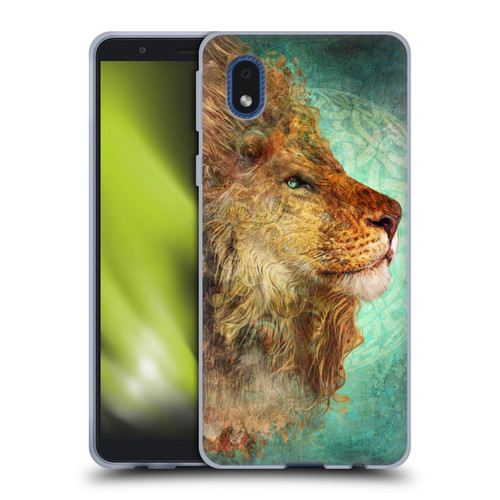 Jena DellaGrottaglia Animals Lion Soft Gel Case for Samsung Galaxy A01 Core (2020)