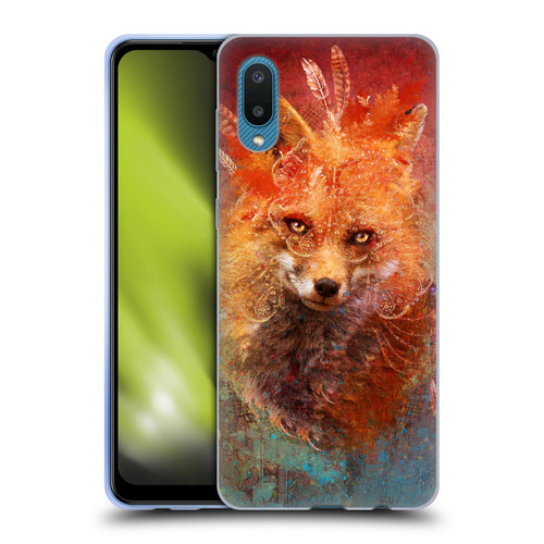 Jena DellaGrottaglia Animals Fox Soft Gel Case for Samsung Galaxy A02/M02 (2021)