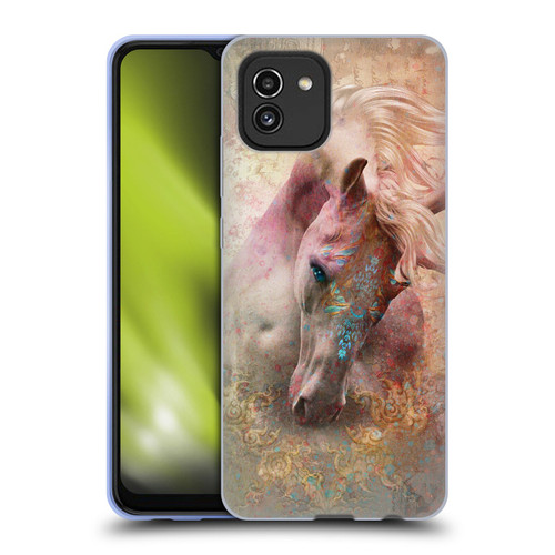 Jena DellaGrottaglia Animals Horse Soft Gel Case for Samsung Galaxy A03 (2021)