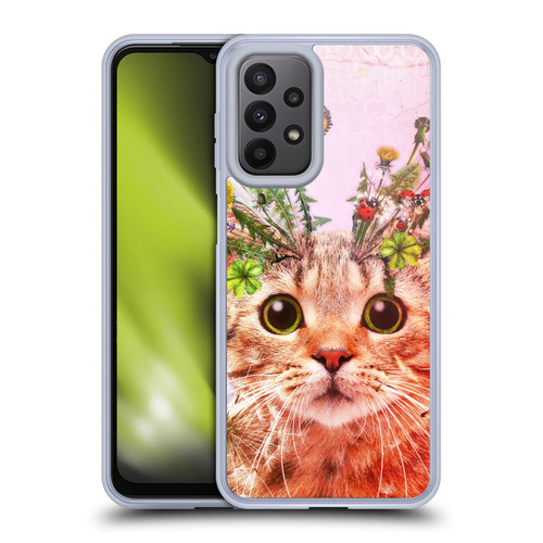 Jena DellaGrottaglia Animals Kitty Soft Gel Case for Samsung Galaxy A23 / 5G (2022)