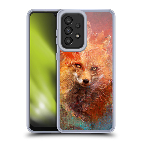 Jena DellaGrottaglia Animals Fox Soft Gel Case for Samsung Galaxy A33 5G (2022)