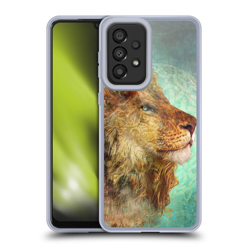 Jena DellaGrottaglia Animals Lion Soft Gel Case for Samsung Galaxy A33 5G (2022)