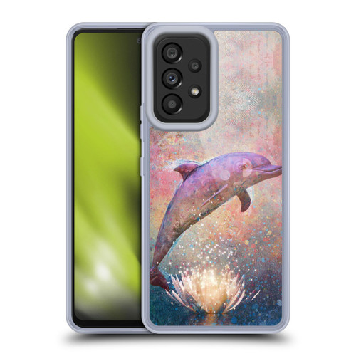 Jena DellaGrottaglia Animals Dolphin Soft Gel Case for Samsung Galaxy A53 5G (2022)