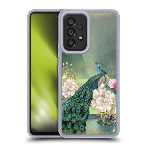 Jena DellaGrottaglia Animals Peacock Soft Gel Case for Samsung Galaxy A53 5G (2022)