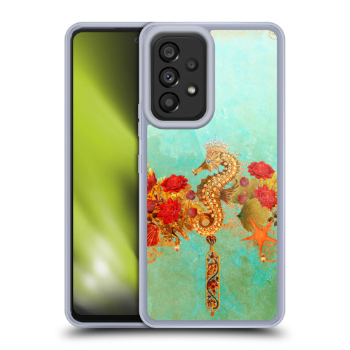 Jena DellaGrottaglia Animals Seahorse Soft Gel Case for Samsung Galaxy A53 5G (2022)