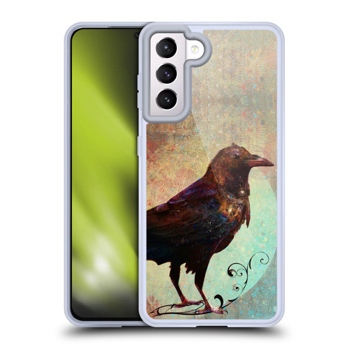 Jena DellaGrottaglia Animals Crow Soft Gel Case for Samsung Galaxy S21 5G