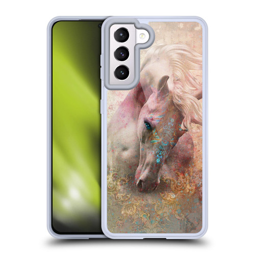 Jena DellaGrottaglia Animals Horse Soft Gel Case for Samsung Galaxy S21 5G