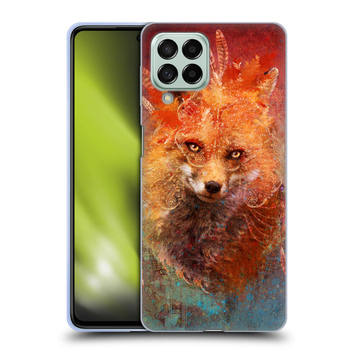 Jena DellaGrottaglia Animals Fox Soft Gel Case for Samsung Galaxy M53 (2022)