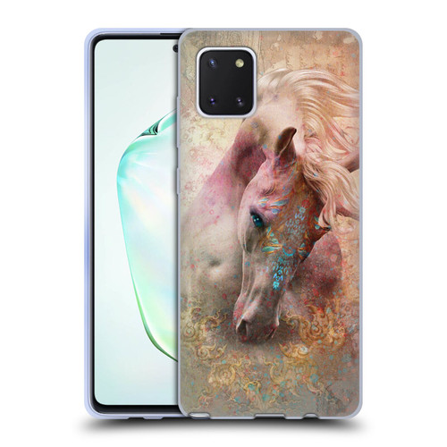 Jena DellaGrottaglia Animals Horse Soft Gel Case for Samsung Galaxy Note10 Lite