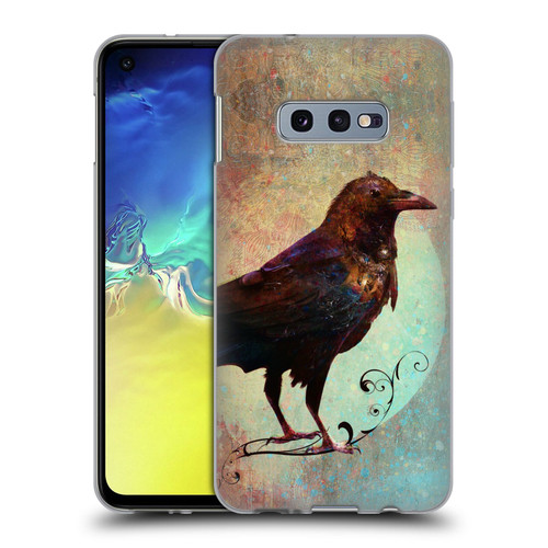 Jena DellaGrottaglia Animals Crow Soft Gel Case for Samsung Galaxy S10e