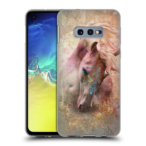 Jena DellaGrottaglia Animals Horse Soft Gel Case for Samsung Galaxy S10e