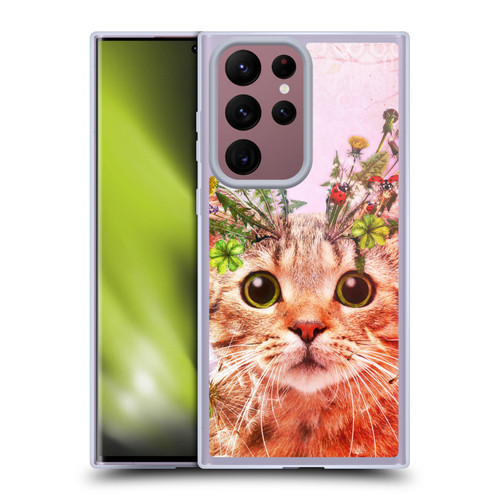Jena DellaGrottaglia Animals Kitty Soft Gel Case for Samsung Galaxy S22 Ultra 5G