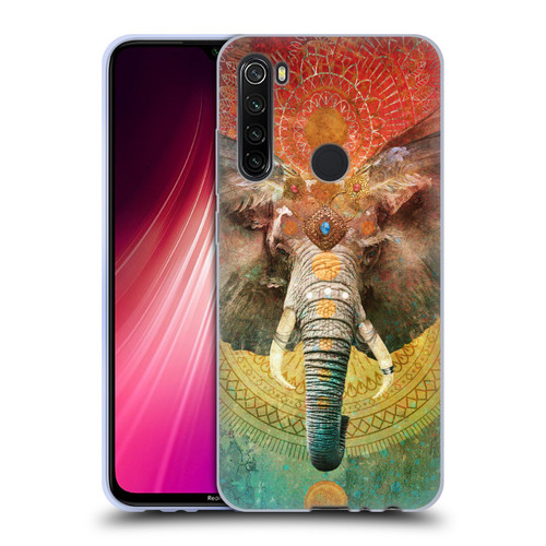 Jena DellaGrottaglia Animals Elephant Soft Gel Case for Xiaomi Redmi Note 8T