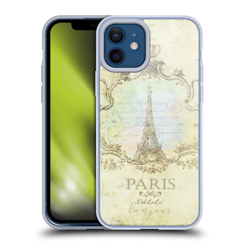 Jena DellaGrottaglia Assorted Paris My Embrace Soft Gel Case for Apple iPhone 12 / iPhone 12 Pro