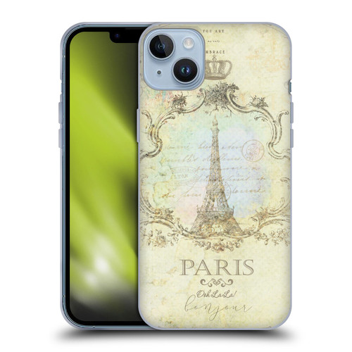 Jena DellaGrottaglia Assorted Paris My Embrace Soft Gel Case for Apple iPhone 14 Plus
