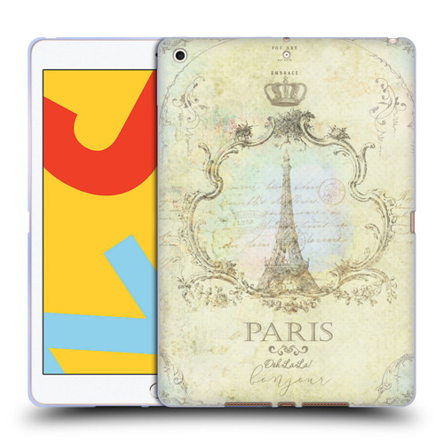 Jena DellaGrottaglia Assorted Paris My Embrace Soft Gel Case for Apple iPad 10.2 2019/2020/2021