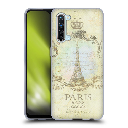 Jena DellaGrottaglia Assorted Paris My Embrace Soft Gel Case for OPPO Find X2 Lite 5G