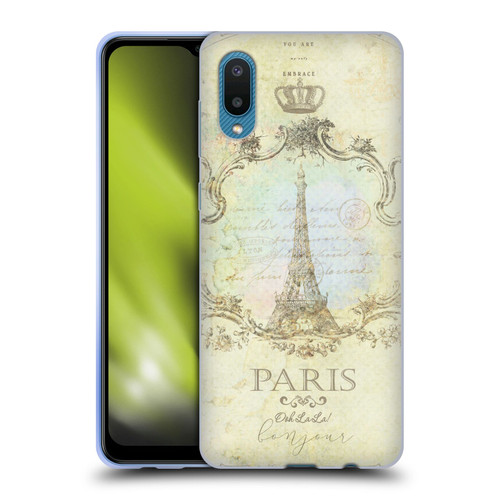 Jena DellaGrottaglia Assorted Paris My Embrace Soft Gel Case for Samsung Galaxy A02/M02 (2021)