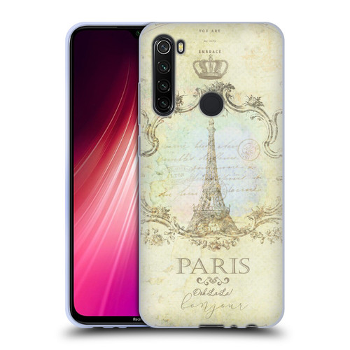 Jena DellaGrottaglia Assorted Paris My Embrace Soft Gel Case for Xiaomi Redmi Note 8T